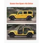 4-dørs Jeep Tube Doors Jeep Tubular Door til 2018-2024 Jeep