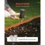 Steel Landscape Edging, 10 Packs 40 x 4.5 in Weather-Resistant & Pre-Rust Metal Landscape Edging, Bendable Garden Edging Border,