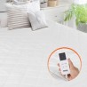 Heated Mattress Pad 150 x 160 cm Electric Bed Warmer with Timer Auto Off