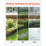 Steel Landscape Edging, 4 Packs 40 x 6 in Rust-Resistant Metal Landscape Edging, Bendable Garden Edging Border, Heavy Duty Lawn 