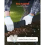 Steel Landscape Edging, 5 Packs 39 x 5 in Rust-Resistant Metal Landscape Edging, Bendable Garden Edging Border, Heavy Duty Lawn 