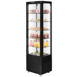 Refrigerated Display Case Bakery Display Fridge Case 9.8 cu ft/278L 5-Tier