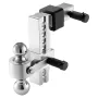 Justerbar trailer Hitch 2 "Modtager 8" Drop Tri-Ball Hitch