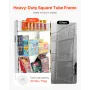 Over the Door Pantry Organizer, 10-Tier Pantry Organization and Storage, Heavy-Duty Steel Hanging Spice Rack, Adjustable Wall Se