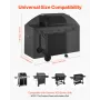 Grill Cover, 63 inch BBQ Covers for Outdoor Grills, Waterproof, Fade Resistant, Weather Resistant Heavy Duty 600D Polyester, Eas
