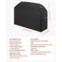 Grill Cover, 63 inch BBQ Covers for Outdoor Grills, Waterproof, Fade Resistant, Weather Resistant Heavy Duty 600D Polyester, Eas