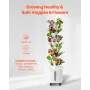 Hydroponisk voksende system med hjul 50 bælg Hydroponic Tower