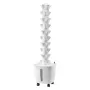 Hydroponic Growing System, 50 Pods Vertical 10 Tiers Hydroponic Tower, Rolling Hydronic Garden with Water Pump & Wheels, Indoor 