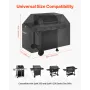 48 tommer grilldæksel Heavy Duty BBQ Gas Grill Cover Outdoor