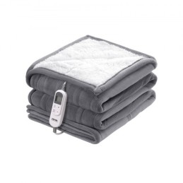 Heated Blanket 150 x 200 cm Queen Electric Throw Soft Flannel for Gift