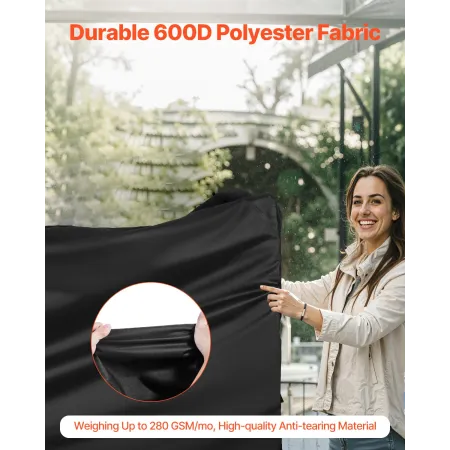 66 tommer grilldæksel Heavy Duty BBQ Gas Grill Cover Outdoor