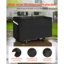 Grill Cover, 66 inch BBQ Covers for Outdoor Grills, Waterproof, Fade Resistant, Weather Resistant Heavy Duty 600D Polyester, Eas