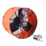 Gable Mount Fan, 16 Inch Attic Exhaust Fan with Adjustable Thermostat & Outer Mesh, 2940 CFM House Ventilator Cools Up to 4200 S