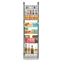 Over the Door Pantry Organizer, 8-Tier Pantry Organization and Storage, Heavy-Duty Steel Hanging Spice Rack, Adjustable Wall Sea