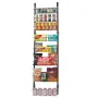 9-lags over døren pantry arrangør hængende opbevaringsstativ