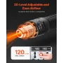 2-i-1 varm luft omarbejdning & lodningstation 820W med 5V
