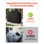 58 tommer grilldæksel Heavy Duty BBQ Gas Grill Cover Outdoor