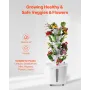 Hydroponic Growing System, 30 Pods Vertical 6 Tiers Hydroponic Tower, Home Hydronic Garden with Water Pump & Timer, Water Circul