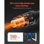 Hot Air Rework Station, 1000W Digital SMD Rework Station, 212℉-896℉ Hot Air Gun with 99-Level Adjustable Airflow, 3 Pre-Set Chan