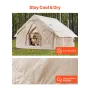 Oppusteligt telt til camping 4-6 person glampende telt med