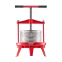 2.38 Gal/9L Fruit Wine Press, Stainless Steel Basket with Cross-beam and Triangular Structure, Manual Juice Maker, Cider Apple G