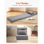 Konvertible flip stol med 5 justerbar position gulv doven sofa