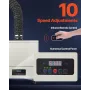 Loddefumeekstraktor 459 mâ³/h 280W børsteløs motor med 10