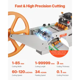 Automatic Webbing Cutting Machine Hot and Cold Ribbon Shoelaces Cutter