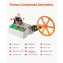 Automatic Webbing Cutting Machine, Hot and Cold Ribbon Cutting Machine with Adjustable Temperature and LCD Display, Zipper Tapes