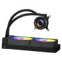 CPU Liquid Cooler AIO CPU -vandkøler med ARGB -lys og 120 mm