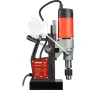 Magnetic Drill, 1200W 4 cm Boring Diameter, 2922lbf/13000N Portable Electric Mag Drill Press with Variable Speed, 580 RPM Drilli