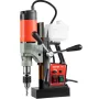 Magnetic Drill, 1200W 4 cm Boring Diameter, 2922lbf/13000N Portable Electric Mag Drill Press with Variable Speed, 580 RPM Drilli