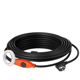 Pipe Heating Cable 9m 23W/m Heat Tape for Pipes with Built-in Thermostat
