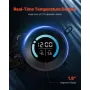 CPU Liquid Cooler AIO CPU -vandkøler med 120 mm PWN -fans til