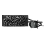 CPU Liquid Cooler AIO CPU -vandkøler med 120 mm PWN -fans til