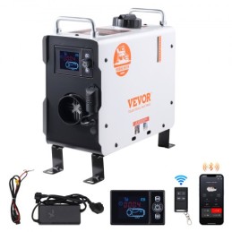 Diesel Air Heater 12V/24V 2KW Bluetooth App Fjernbetjening til udendørs