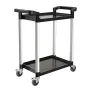 Heavy Duty Utility Cart 300 lbs kapacitet 2-lags servicevogn