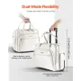 Rolling Laptop Bag 15.6 Inch(39,6 cm) Wheeled Computer Bag for Travel Women Men