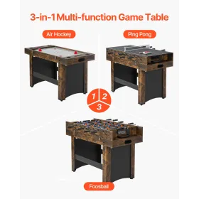 137.1 cm lufthockey Tabel 3-i-1 Air Powered Combo Table