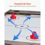 137.1 cm lufthockey Tabel 3-i-1 Air Powered Combo Table