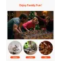 3-in-1 Combo Game Table Set, 54" Air Hockey Table, Multi Combination Table with Air Hockey, Ping Pong, Foosball, Pushers & Pucks
