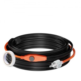 Pipe Heating Cable 25m 23W/m Heat Tape for Pipes with Built-in Thermostat
