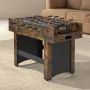 3-in-1 Combo Game Table Set, 54" Air Hockey Table, Multi Combination Table with Air Hockey, Ping Pong, Foosball, Pushers & Pucks