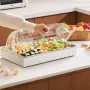 Bordplade mad serveringsskærm med containerkrydderi -dispenser