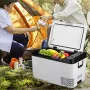 12 volt køleskab, 22QT, dobbeltzone bil køleskab fryser m/