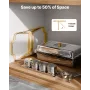 4 Qt 2 Pack Rectangle Chafing Dish Buffet Set halvstørrelse Pan
