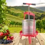Frugtvin Press Manual Press til vinfremstilling 3,69 gal/14L