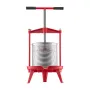 3.69 Gal/14L Fruit Wine Press, Stainless Steel Basket with Cross-beam and Triangular Structure, Manual Juice Maker, Cider Apple 