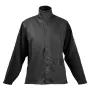 Flame-Resistant Welding Jacket - M Size, Heavy Duty Split Cowhide Leather Sleeve + 9 oz. FR Cotton Body, Heat-Resistant Welding 