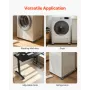Heavy Duty Appliance Rollers, 330 lbs Load Capacity, Furniture Dolly Mobile Roller with Adjustable Base for Washer and Dryer, Ex